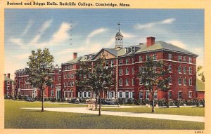 Barnard and Briggs Hall, Radcliffe College Cambridge, Massachusetts MA  