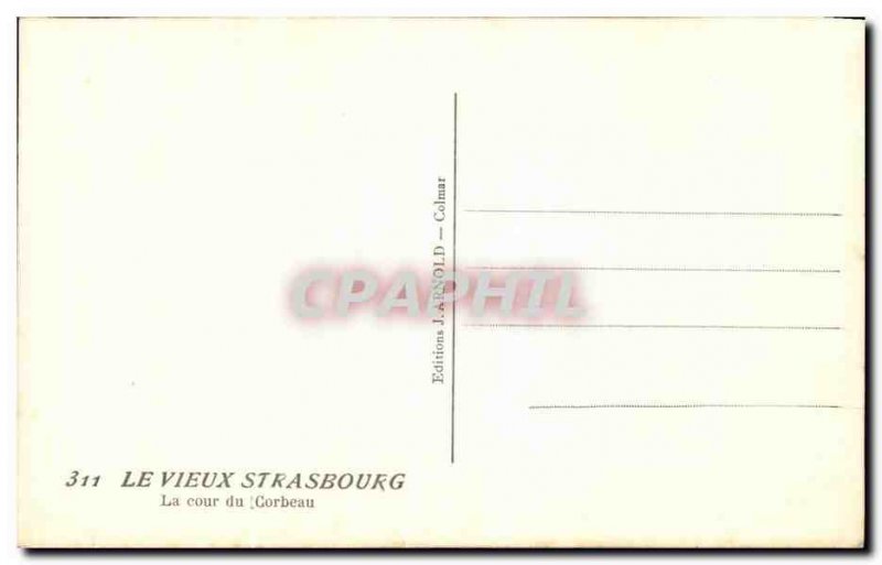 Old Postcard Old Strasbourg