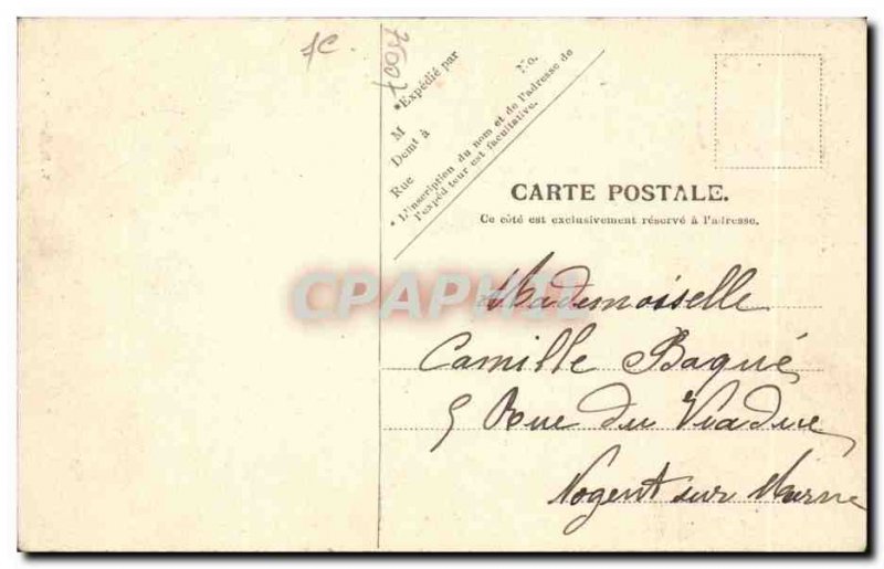 Old Postcard Paris Hotel des Invalides