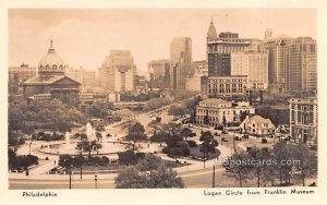 Logan Circle from Franklin Museum - Philadelphia, Pennsylvania PA  