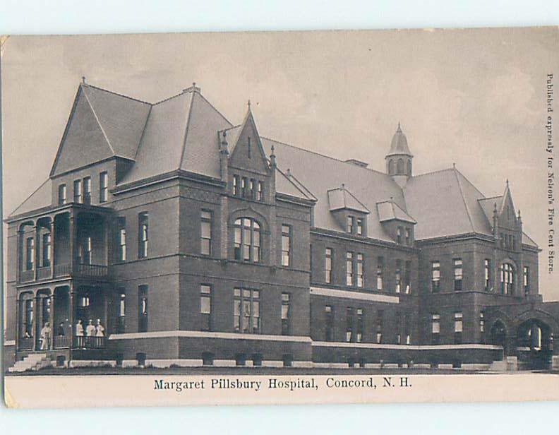 Pre-1907 HOSPITAL Concord New Hampshire NH A3115