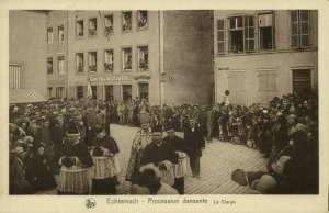 luxemburg, ECHTERNACH, Procession Dansante, Le Clergé (1920s) Postcard