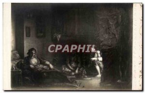 Old Postcard Delacroix Arab Women