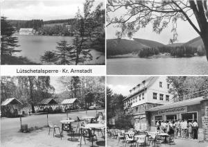 BG1006 lutschetalsperre kr arnstadt restaurant  CPSM 14x9.5cm germany