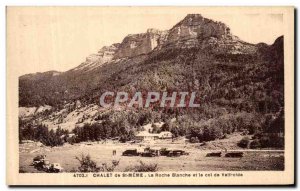 Old Postcard Chalet St Meme La Roche Blanche and Valfroide neck