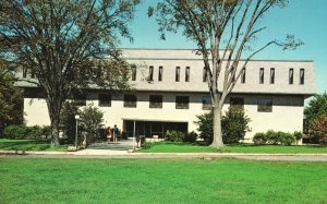 Vintage Postcard Ballentine Hall College Of Business Administration Rhode Island