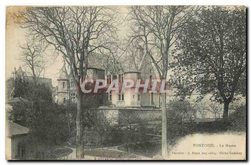 Old Postcard Pontoise Museum