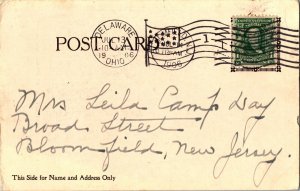 Ohio Wesleyan University Sulphur Springs Delaware OH UDB c1906 Postcard K57 