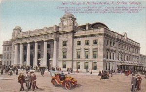 Illinois Chicago New Chicago & Northwestern Railroad Station
