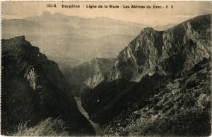 CPA Dauphine - Ligne de La MURE - Les Abimes du Drac (583974)