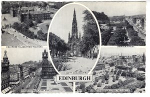 Holyrood, Princess East, West, Castle, Monument, Edinburgh Scotland