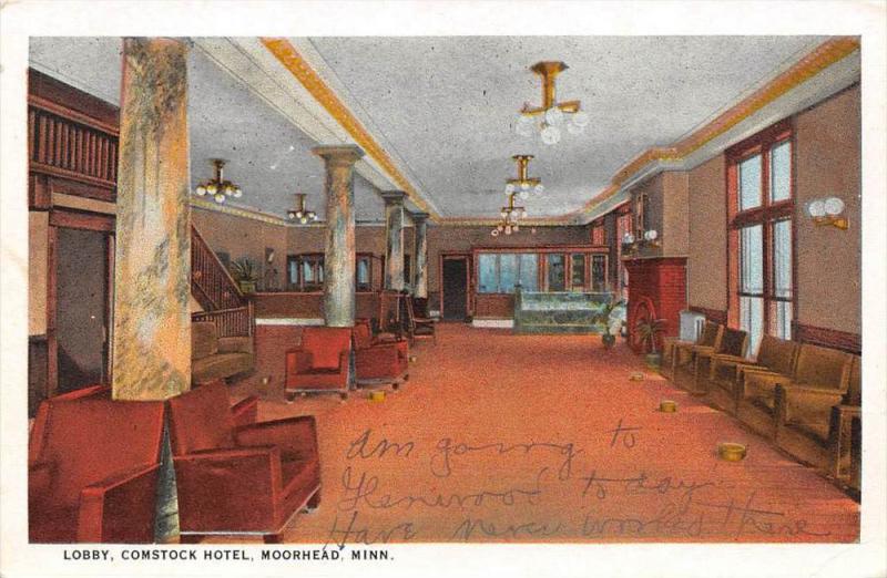 Minnesota  Moorhead   Lobby, Comstock Hotel