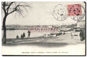 Old Postcard Saint Raphael Frejus In The Far