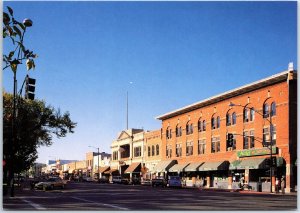 VINTAGE CONTINENTAL SIZE POSTCARD ST. MICHAEL'S ALLEY AT PRESCOTT ARIZONA