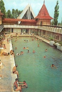 Romania Oradea Baile felix vedere piscina Postcard