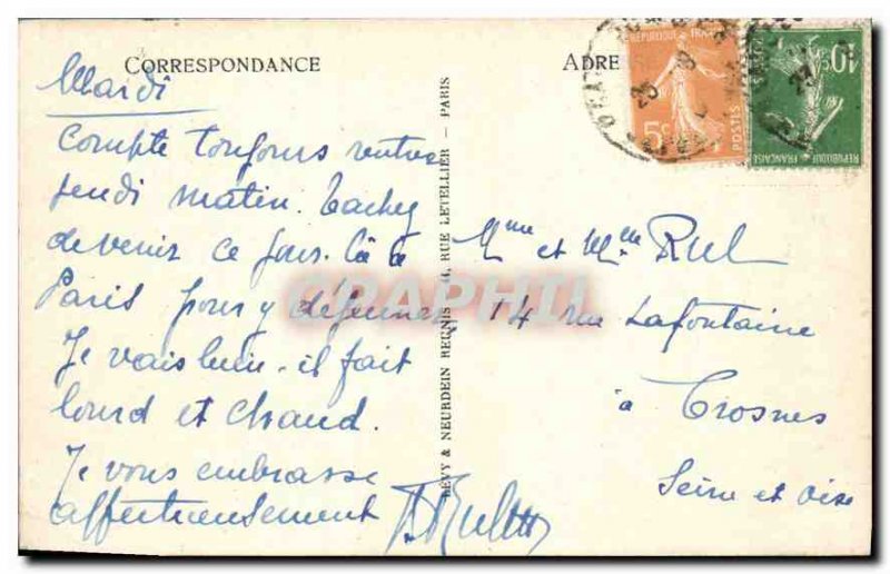 Old Postcard Beaulieu general view