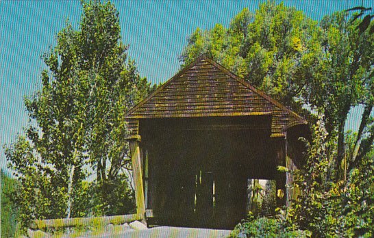 Bement Covered Bridge In Bradford New Hampshire