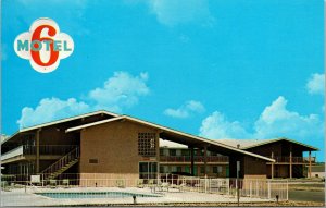 Vtg 1970s Motel 6 of Amarillo Texas TX Roadside Postcard