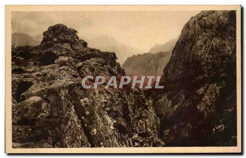 Old Postcard Corsica Ile De Beaute The Spelunca