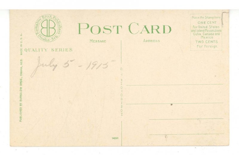 NE - Omaha. New County Courthouse ca 1915