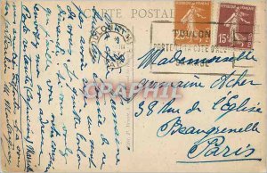 Old Postcard Toulon A cove Cape Brown