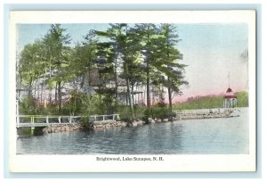 1930 Brightwood, Lake Sunapee, New Hampshire NH Antique Postcard