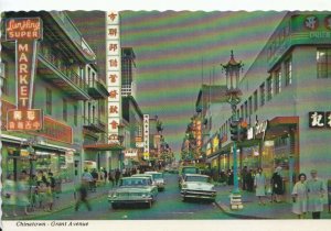 America Postcard - San Francisco - Chinatown - Grant Avenue - Ref 19069A