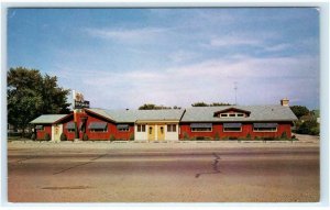 AURORA, IL Illinois ~ Roadside Smorgasbord BIT OF SWEDEN  c1950s Postcard