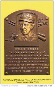 Willie Keeler National Baseball Hall Of Fame & Museum  Cooperstown New York