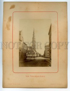 492519 Denmark COPENHAGEN Vor Frelsers Kirke Church of Our Saviour CABINET PHOTO