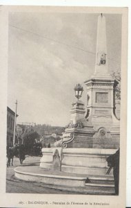 Greece Postcard - Salonique - Fontaine De L'Avenue De La Revolution - TZ11355