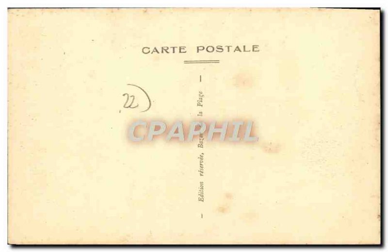 Postcard Old Saint Cast Route Des Mielles