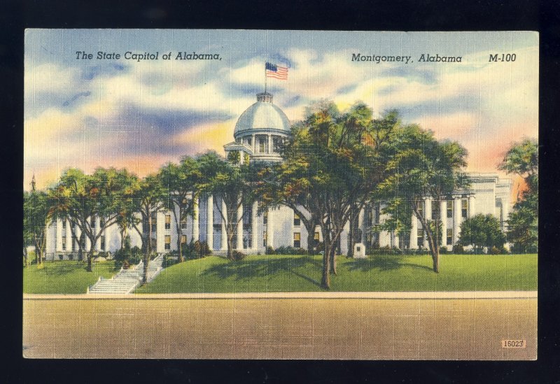 Montgomery, Alabama/AL Postcard, State Capitol Building