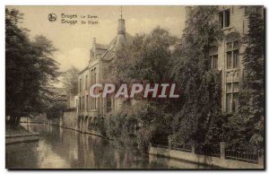 Old Postcard Bruges Dyver