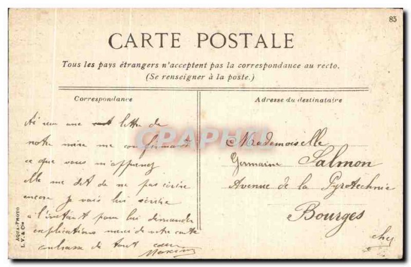 Old Postcard Paris Le Moulin de la Galette