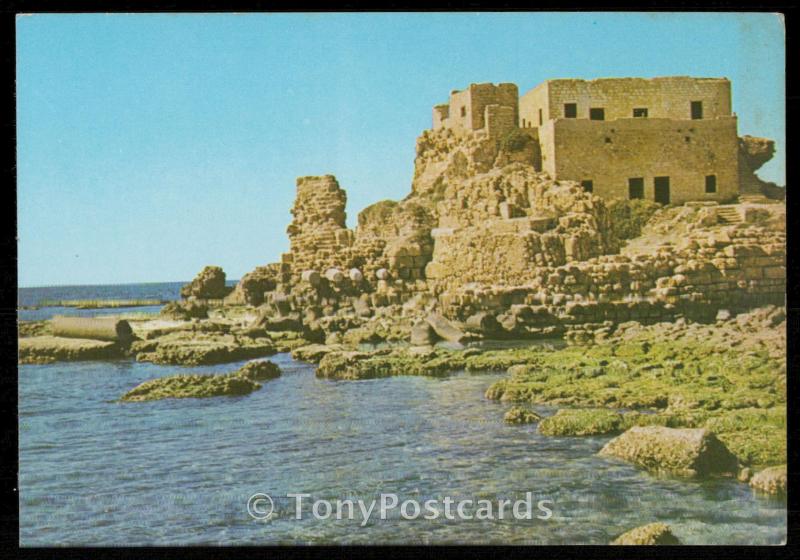 Caesarea - Ruins of the Tower of herodes