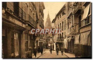 Postcard Old Toledo Calle del Comercio