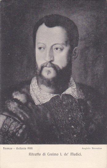 Ritratto di Cosimo I. de' Medici by Angiolo Bronzini Galleria Pitti Firenze I...