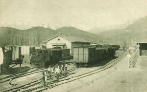 chile, Estación Ferrocarril Trasandino Los Andes-Mendoza, Train Station (1910s)