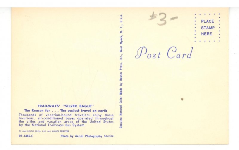 Continental Trailways Silver Eagle Bus