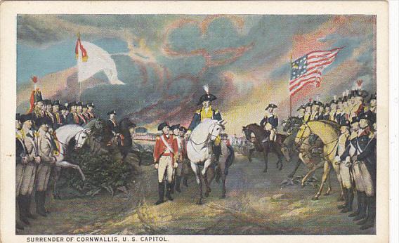 surrender of cornwallis painting