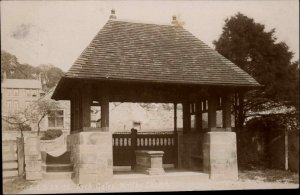 Maltby Rotherham So. Yorkshire Lych Gates c1910 Real Photo Postcard
