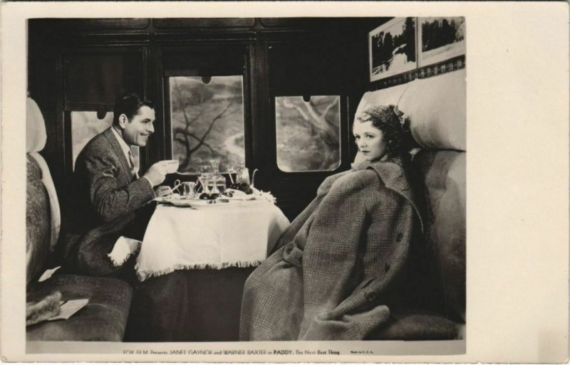 CPA Janet Gaynor and Warner Baxter FILM STAR (1072334)