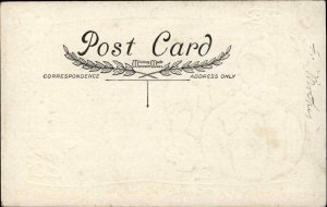 Thanksgiving - Whitney Part of Set - Child Turkey & Pumpkin c1910 Postcard #2