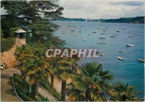 Postcard Modern Dinard L and V Clair Walk The Moon Marina