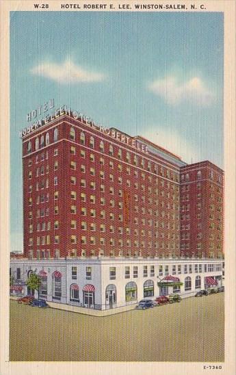 North Carolina Winston Salem Hotel Robert E Lee