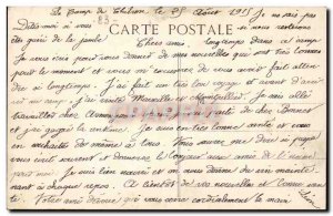 The Chibron camp near Vignes Old Postcard