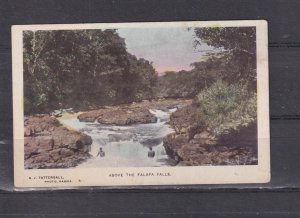 SAMOA,, ABOVE THE FALAFA FALLS, c1910 ppc., unused.