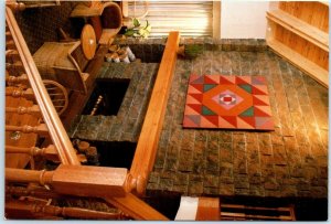 Postcard - Lobby of Venture Inns, Canada