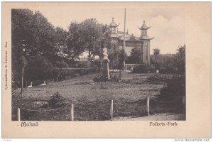 Malmo , Folkets-Park , Sweden , PU-1902